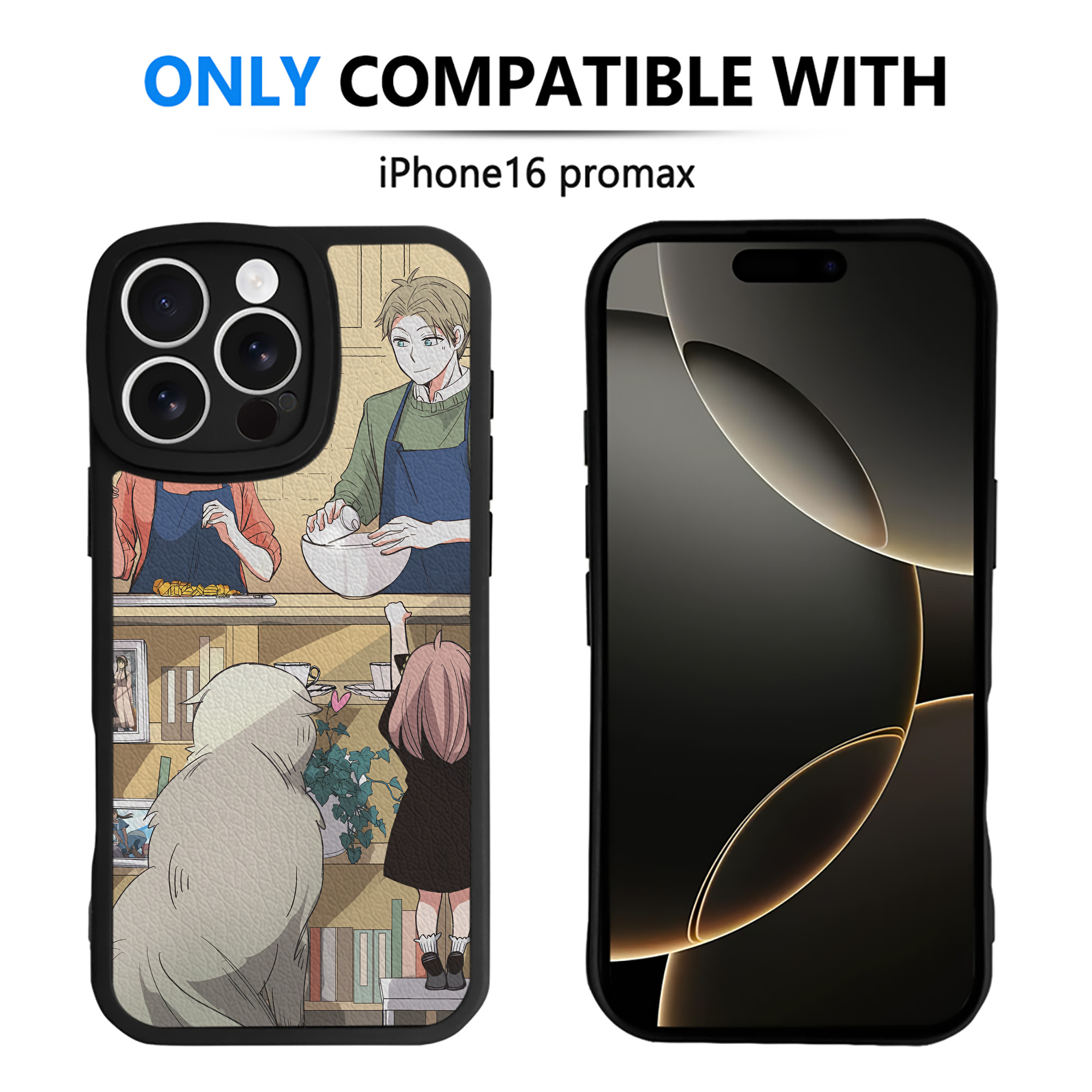 （画像用） SPY×FAMILY间谍家家酒 【iPhone 16シリーズ対応】シリコンスマホケース（レザー調） 材質：シリコン